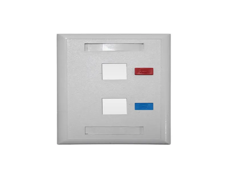 MAXPRO LINE Utičnica modularna, za 2 RJ45 modula, 120mm Slika 1