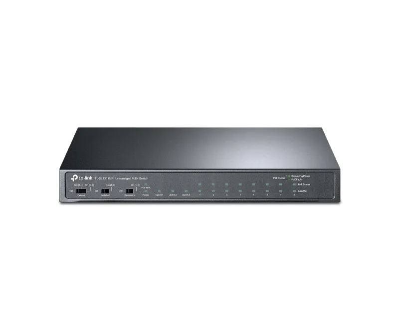 TP-LINK TL-1311Mp 8-portni poe switch Slika 3