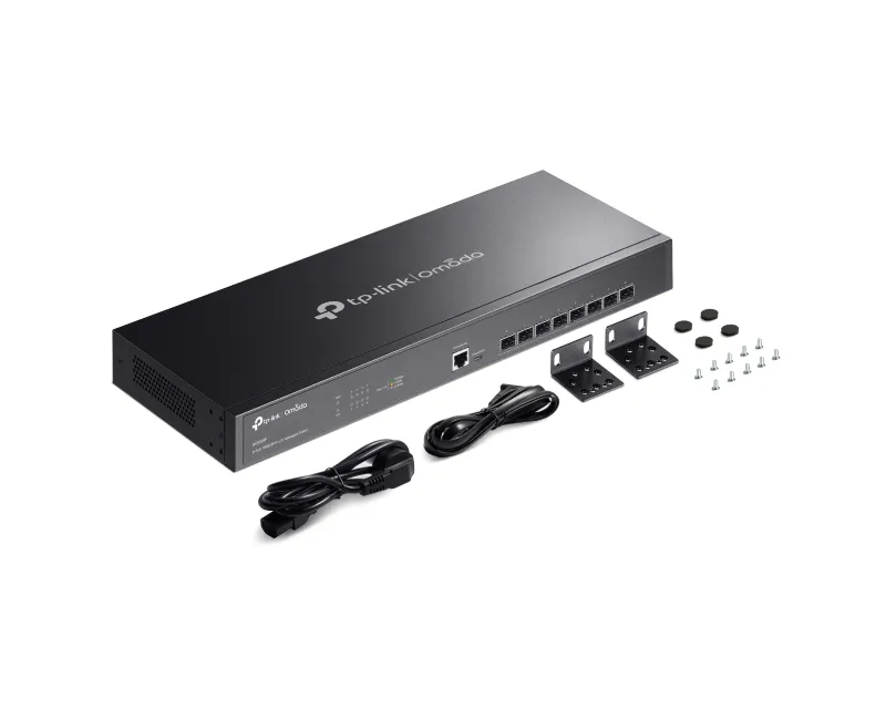TP-LINK SX3008F Omada 8-port 10GB upravljivi switch Slika 6