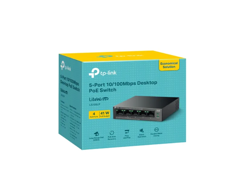 TP-LINK_ LS105LP(UN) 5-Port 10/100Mbps Desktop Switch  Slika 4