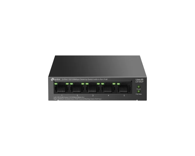 TP-LINK_ LS105LP(UN) 5-Port 10/100Mbps Desktop Switch  Slika 1