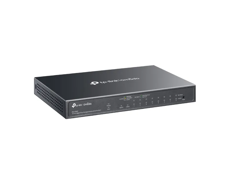 TP-LINK_ ES210GMP Omada 10-Port Gigabit Switch sa 8-Port PoE+ Slika 3