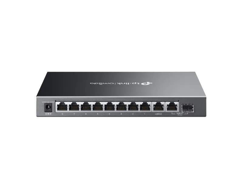 TP-LINK_ ES210GMP Omada 10-Port Gigabit Switch sa 8-Port PoE+ Slika 1