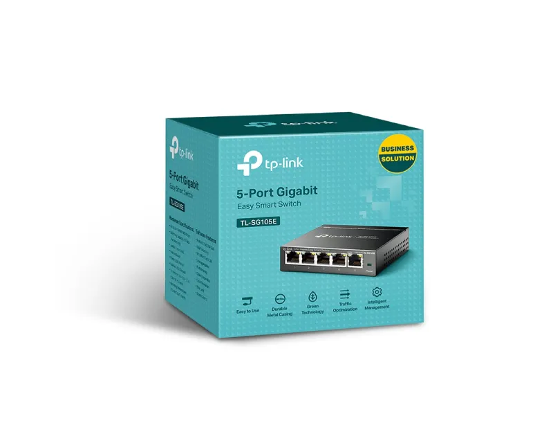 TP-LINK_ TL-SG105E 5-Port Gigabit Switch  Slika 3