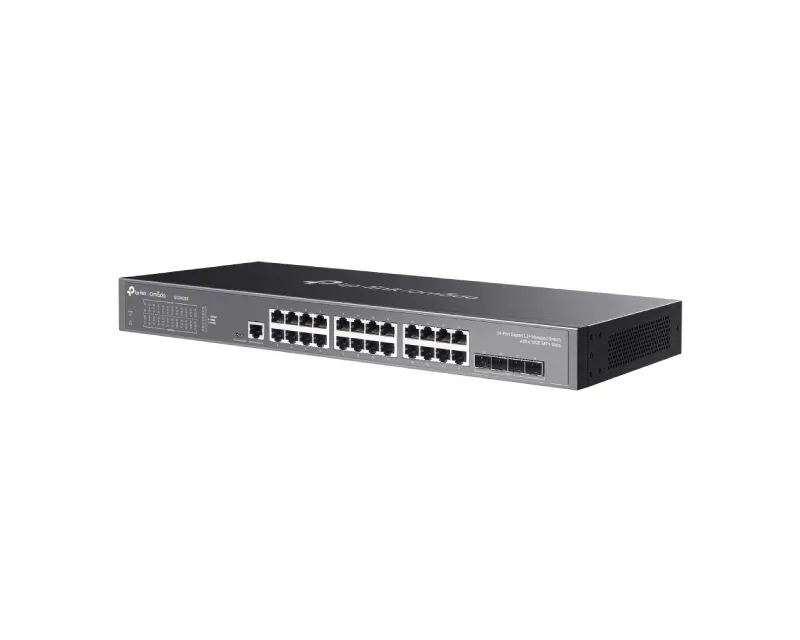 TP-LINK_ SG3428X Omada 24-Porta Gigabit L2+ upravljiv Switch sa 4 10GE SFP+ Slota Slika 2