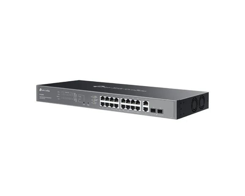 TP-LINK ES220GMP(UN) Omada 20-Port Gigabit Easy upravljivi Switch sa16-Port PoE+  Slika 2