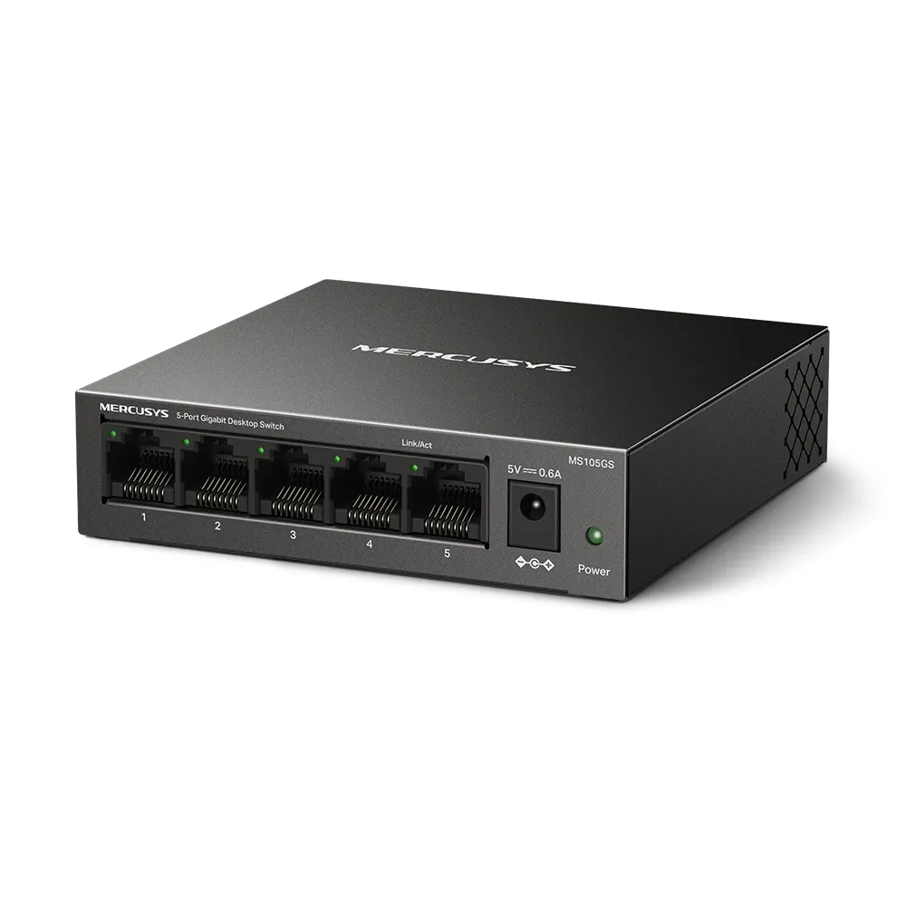 MERCUSYS MS105GS(UN) 5-Port Gigabit Desktop Switch  Slika 2