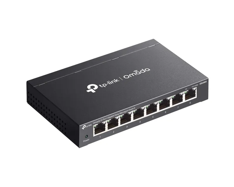 TP-LINK ES208G(UN) Omada 8-Port Gigabit Easy upravljivi Switch  Slika 4