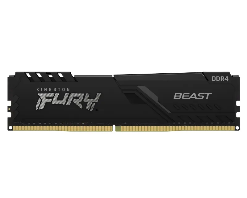 KINGSTON DIMM DDR4 8GB 3200MT/s KF432C16BB/8 Fury Beast Black Slika 1