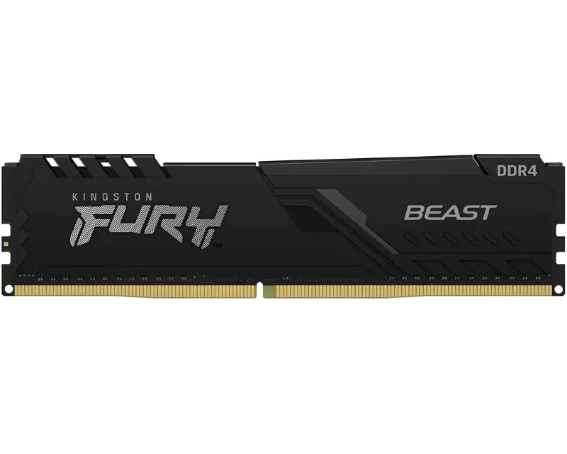 KINGSTON DIMM DDR4 16GB 3200MT/s KF432C16BB/16 Fury Beast Black  Slika 1