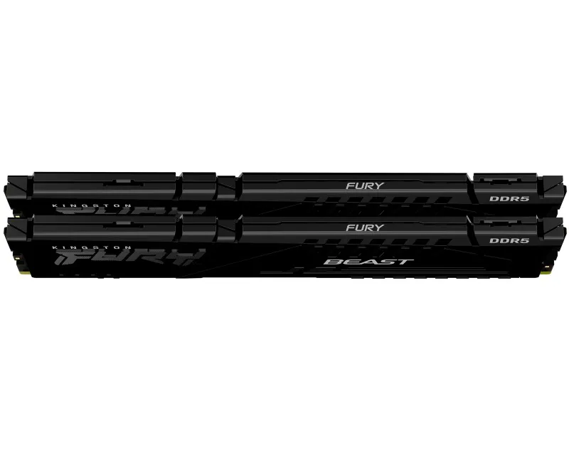 KINGSTON DIMM DDR5 64GB (2x32GB kit) 5200MT/s KF552C40BBK2-64 Fury Beast black XMP Slika 2