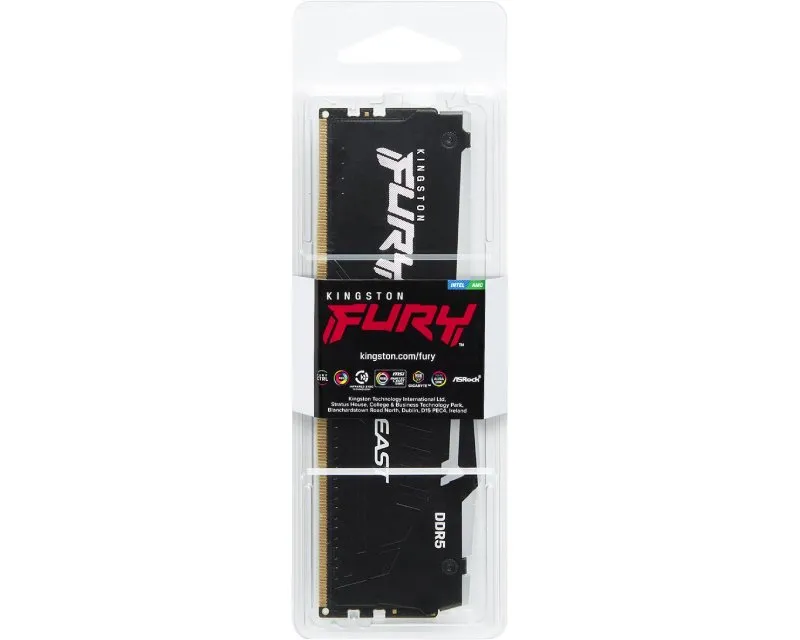 KINGSTON DIMM DDR5 16GB 5600MT/s KF556C36BBEA-16 Fury Beast RGB EXPO Slika 5