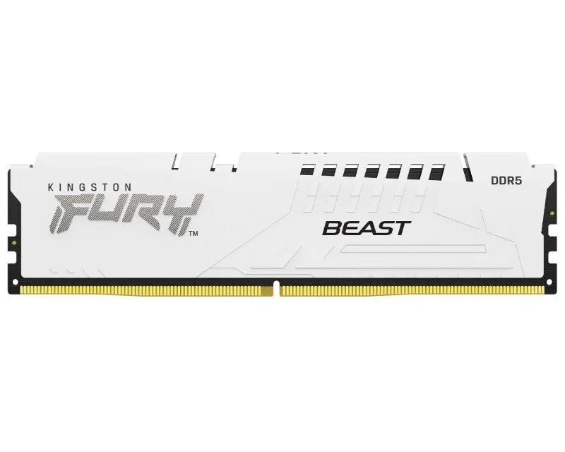KINGSTON DIMM DDR5 64GB (2x32GB kit) 6000MT/s KF560C36BWEK2-64 FURY Beast White EXPO Slika 2