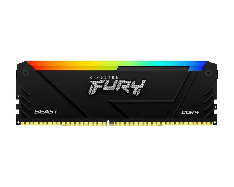 KINGSTON DIMM DDR4 32GB 3200MT/s KF432C16BB2A/32 Fury Beast RGB Slika 1