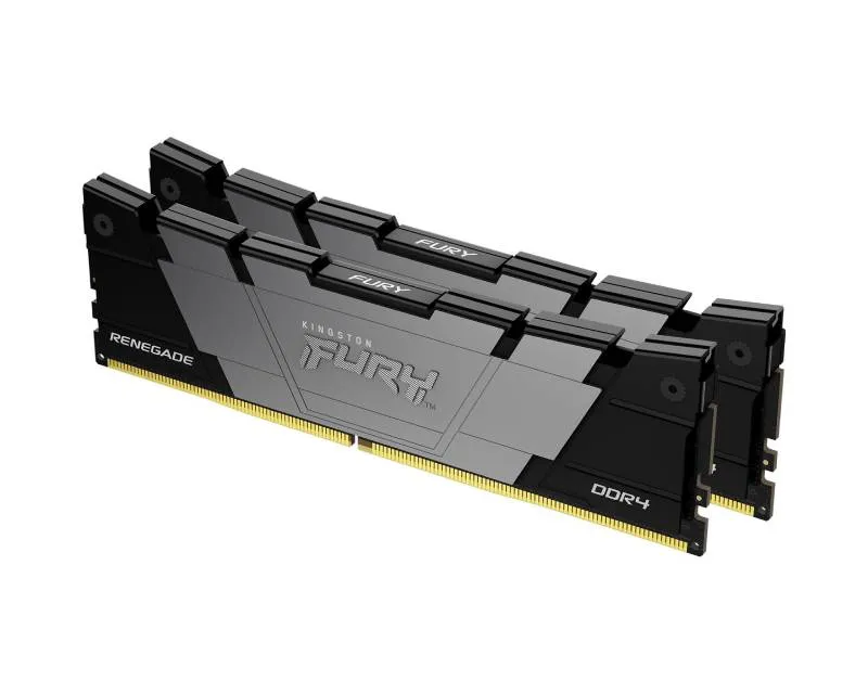 KINGSTON DIMM DDR4 64GB (2x32GB kit) 3600MT/s KF436C18RB2K2/64  Fury Renegade Black  Slika 3