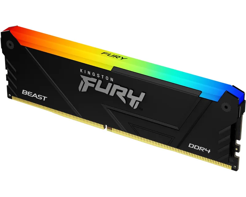 KINGSTON DIMM DDR4 32GB 3600MT/s KF436C18BB2A/32 Fury Beast Black RGB Slika 2
