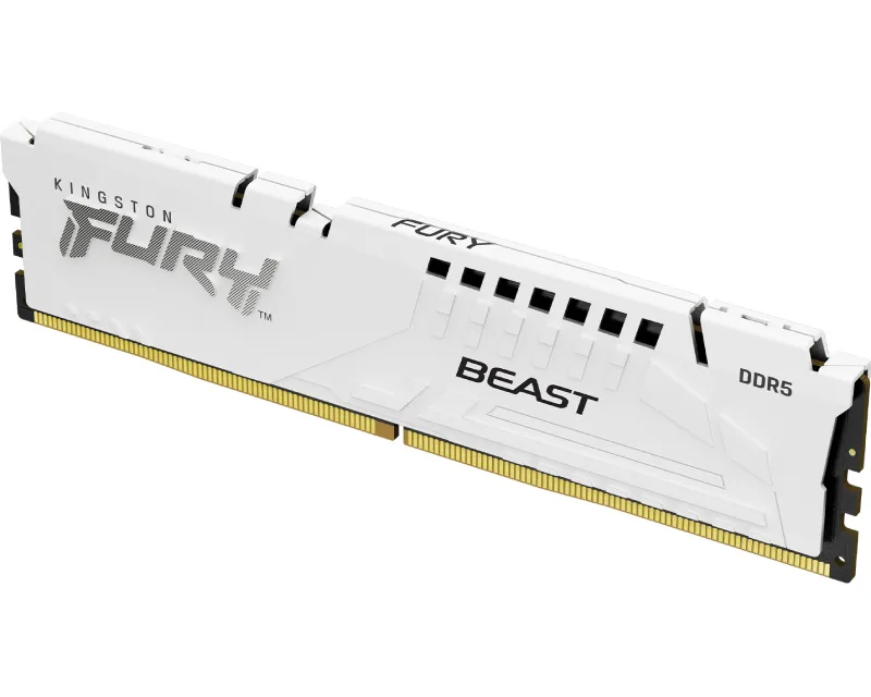 KINGSTON DIMM DDR5 16GB 5200MT/s KF552C36BWE-16 Fury Beast White Expo Slika 2