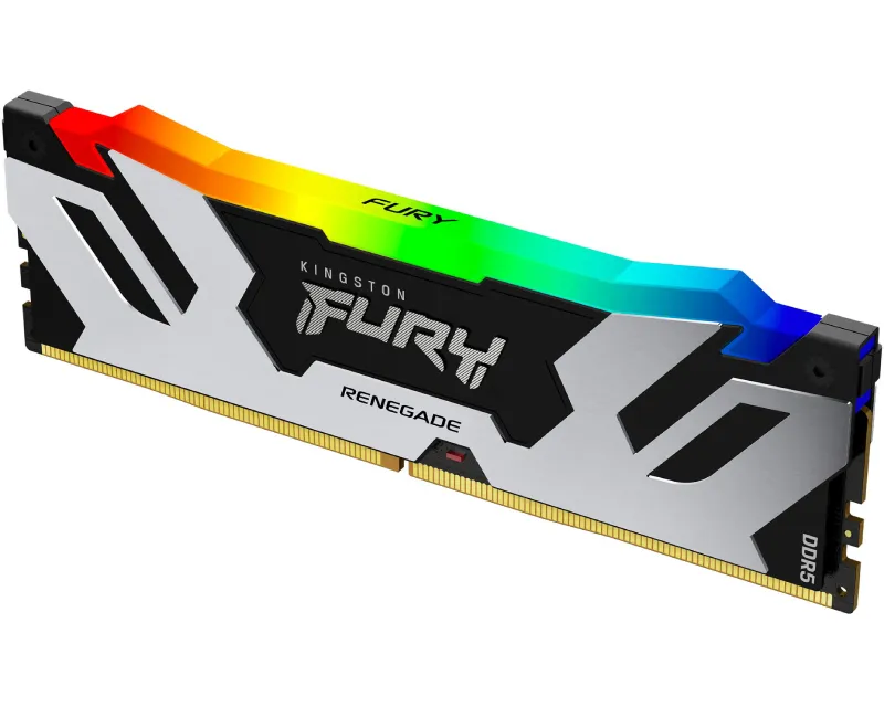 KINGSTON DIMM DDR5 16GB 7600MT/s KF576C38RSA-16 FURY Renegade Silver RGB XMP Slika 2