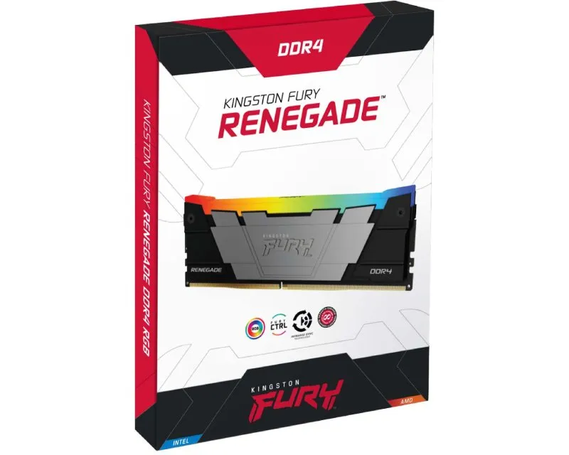 KINGSTON DIMM DDR4 16GB 3600MT/s KF436C16RB12A/16 Fury Renegade RGB Black Slika 3