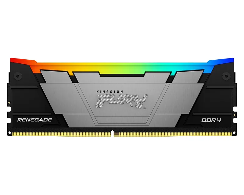 KINGSTON DIMM DDR4 32GB 3200MT/s KF432C16RB2A/32 FURY Renegade RGB Black XMP Slika 1