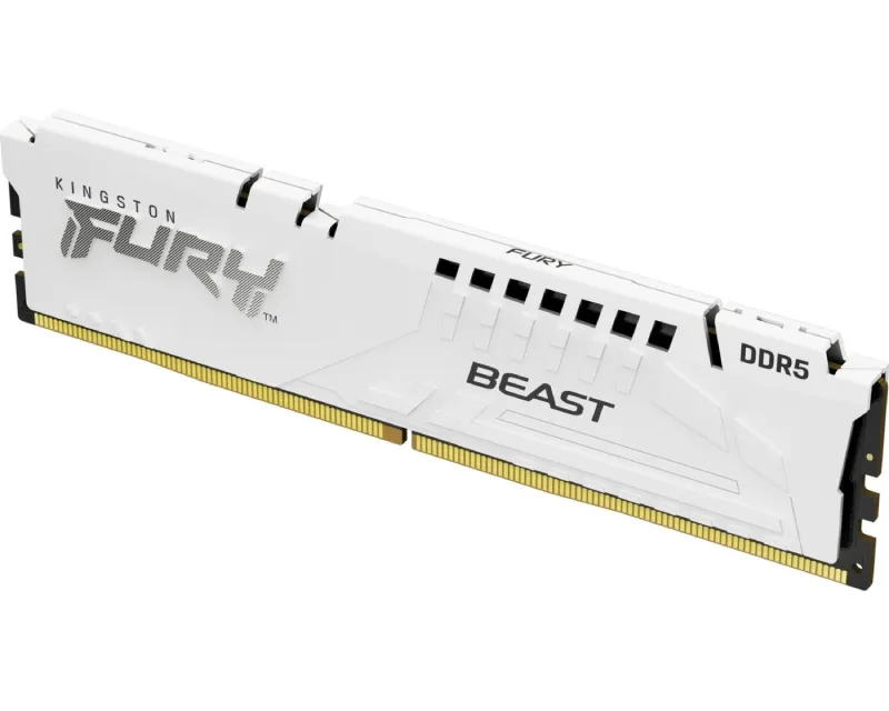 KINGSTON DIMM DDR5 16GB 5600MT/s KF556C36BWE-16 Fury Beast White Expo Slika 2