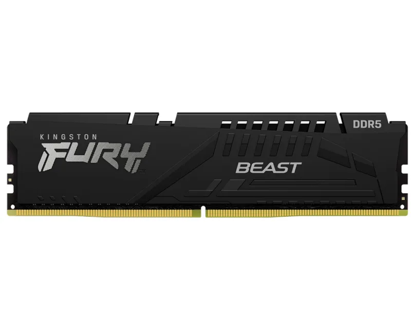 KINGSTON DIMM DDR5 16GB 6400MT/s KF564C32BB-16 FURY Beast Black XMP Slika 1