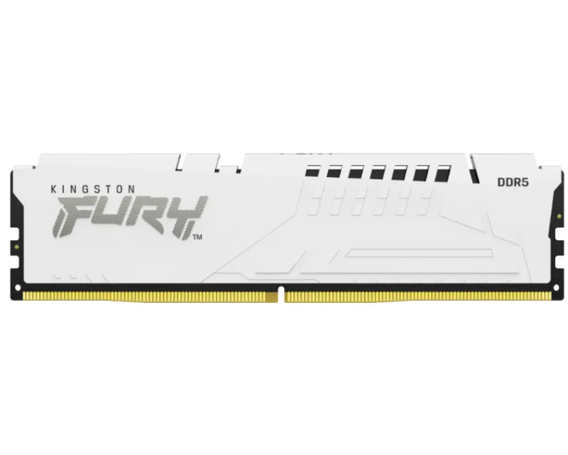 KINGSTON DIMM DDR5 16GB 6000MT/s KF560C36BWE2-16 FURY Beast White EXPO Slika 1