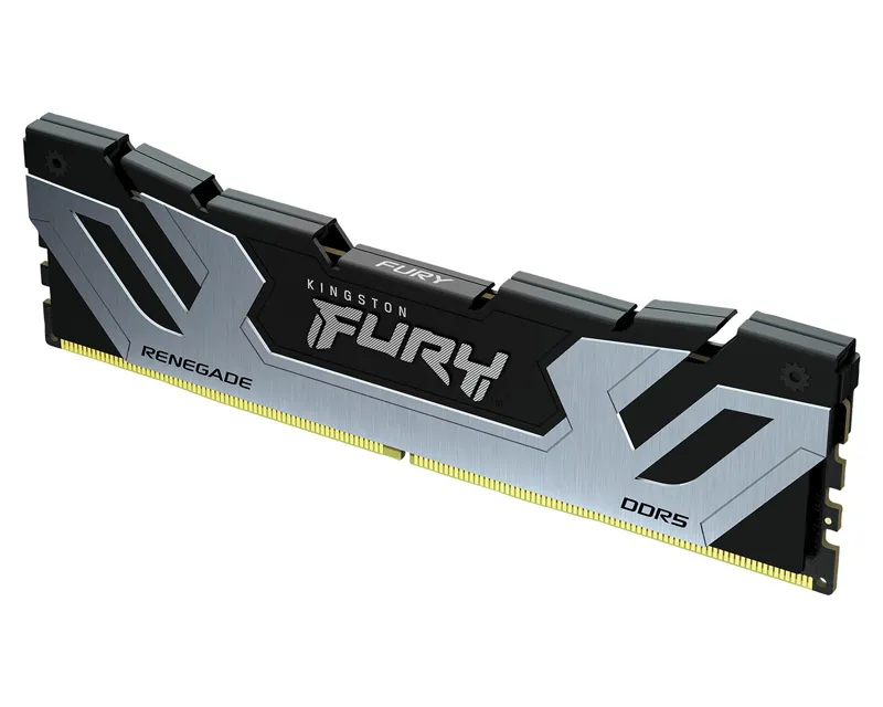 KINGSTON CUDIMM DDR5 24GB 8400MT/s KF584CU40RS-24 FURY Renegade Silver XMP Slika 2