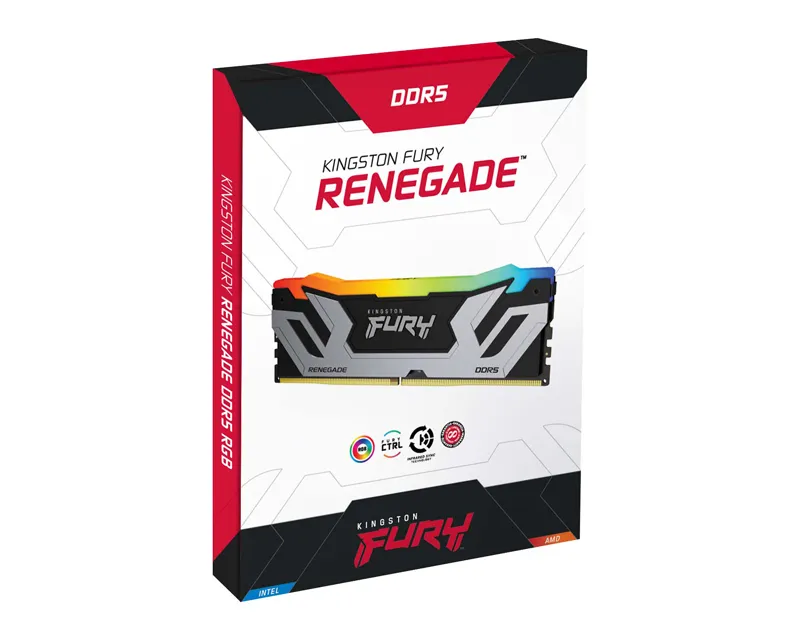 KINGSTON CUDIMM DDR5 24GB 8400MT/s KF584CU40RSA-24 FURY Renegade RGB XMP Slika 3