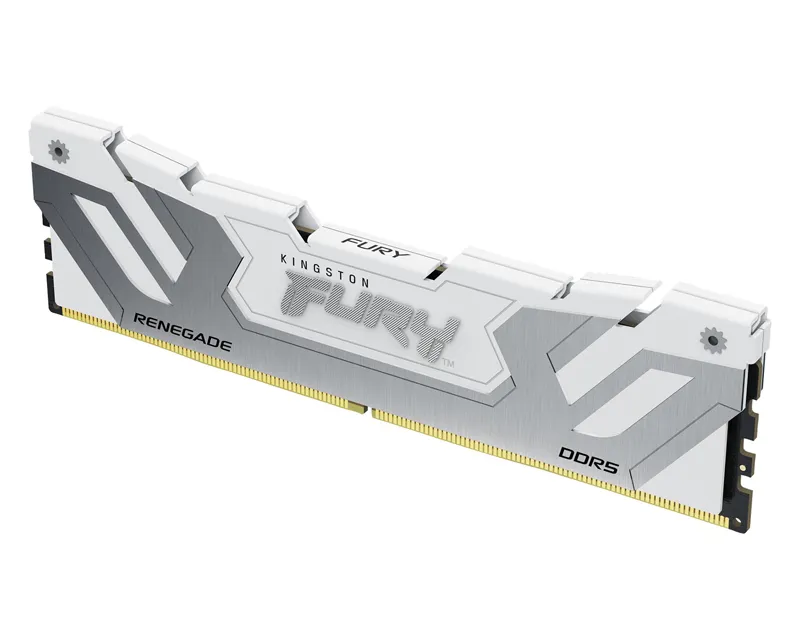 KINGSTON CUDIMM DDR5 24GB 8400MT/s KF584CU40RW-24 FURY Renegade White XMP Slika 2