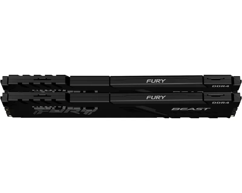 KINGSTON DIMM DDR4 16GB (2x8GB kit) 3600MT/s KF436C17BBK2/16 Fury Beast Black  Slika 2
