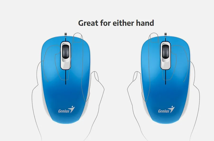 GENIUS DX-110 USB Optical beli miš  Slika 4