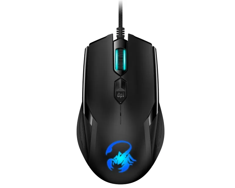 GENIUS Ammox X1-600 USB Optical Gaming crni miš  Slika 2