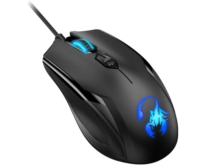 GENIUS Ammox X1-600 USB Optical Gaming crni miš  Slika 1