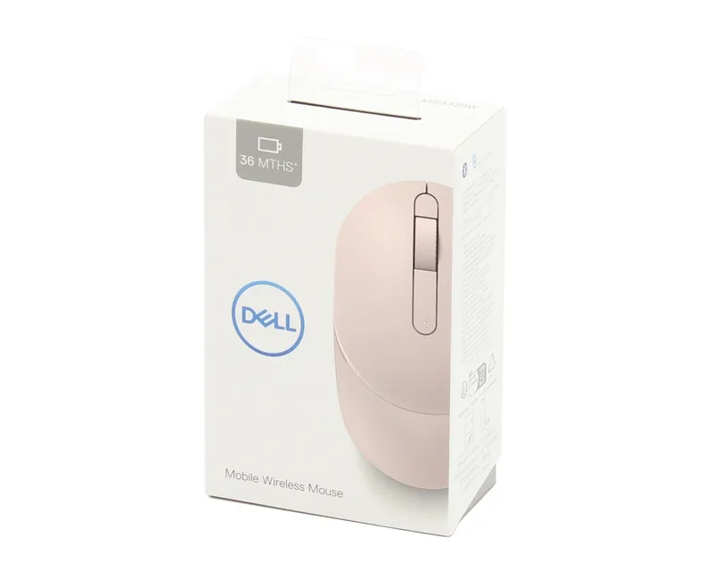DELL MS3320W Wireless Optical roze miš 3Yr Slika 1