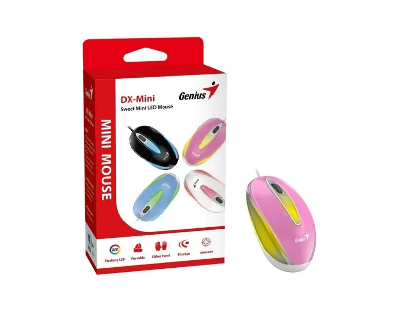 GENIUS DX-Mini USB roze miš Slika 2