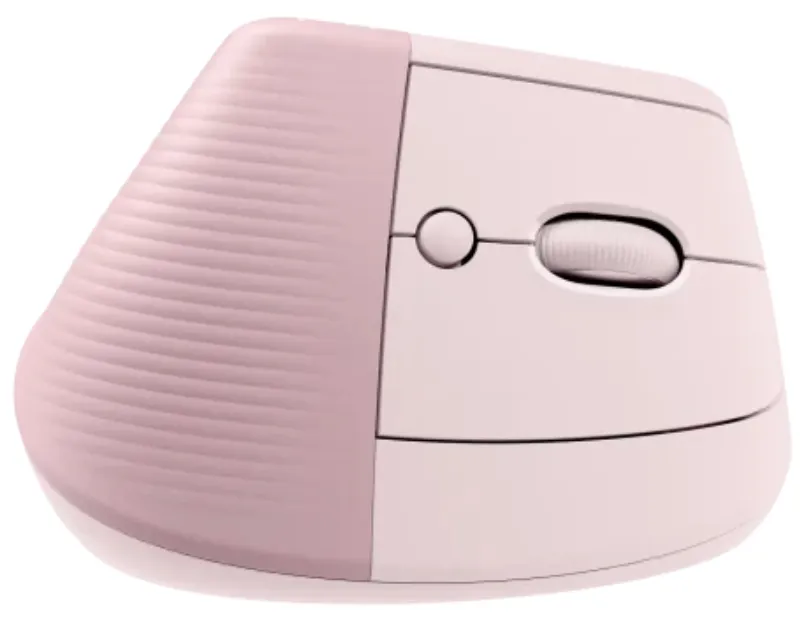 LOGITECH Lift Vertical Ergonomic Wireless miš roze Slika 2
