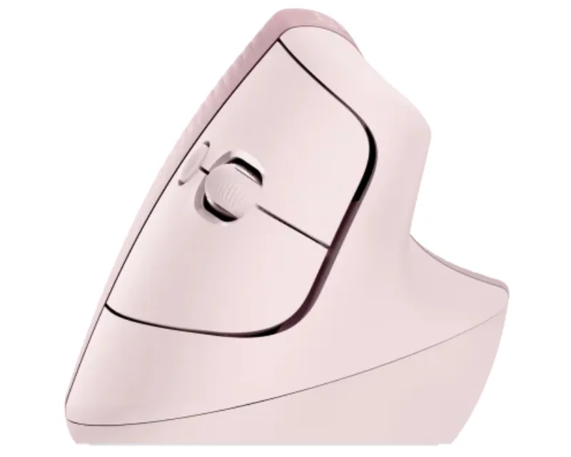 LOGITECH Lift Vertical Ergonomic Wireless miš roze Slika 3