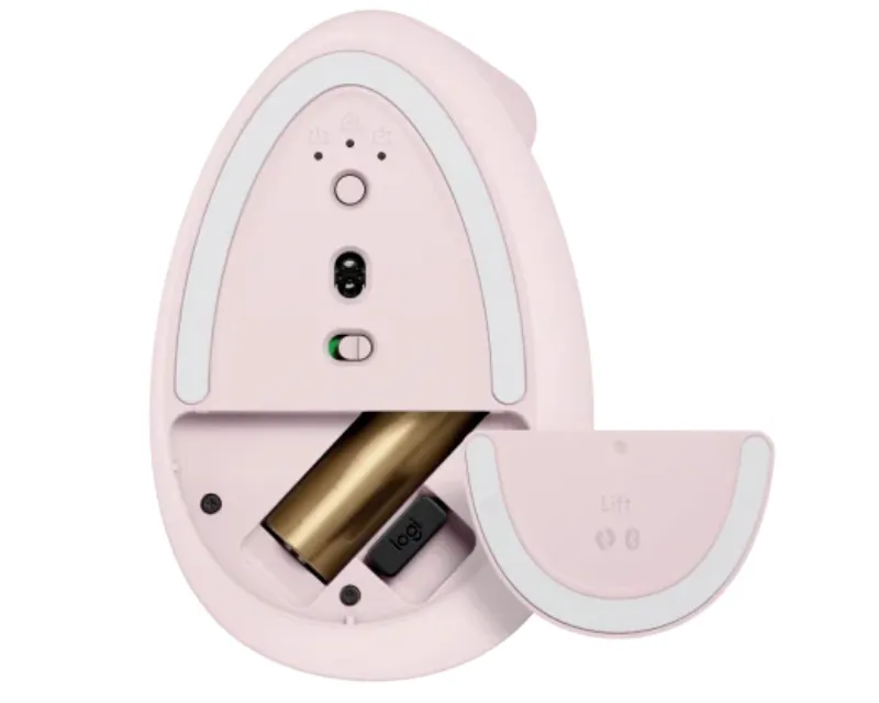 LOGITECH Lift Vertical Ergonomic Wireless miš roze Slika 5