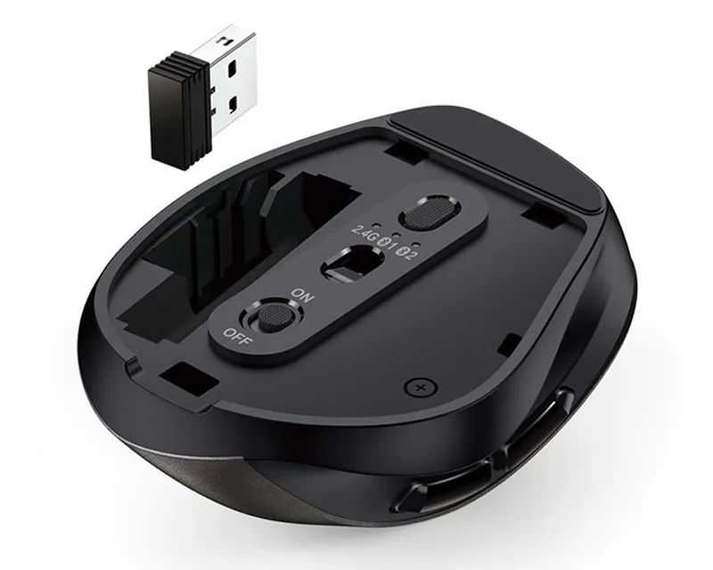 GENIUS Ergo 9000S Champagne titanium USB Bežični miš  Slika 7