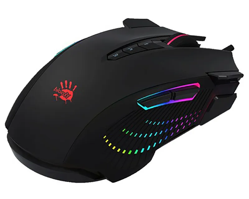 A4 TECH J90S Bloody Gaming USB Stone Black miš crni Slika 2