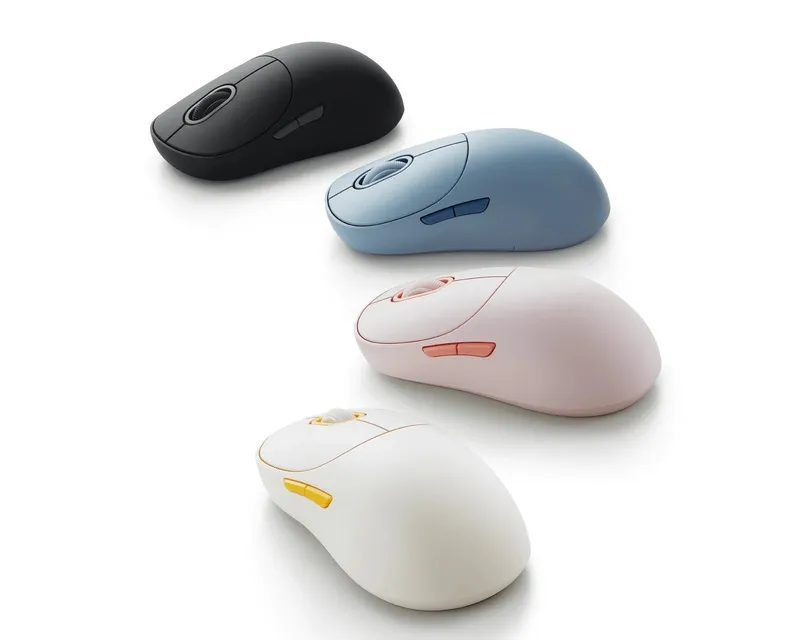 XIAOMI Wireless Mouse 3 Pink GL miš roze (BHR8911GL) Slika 3