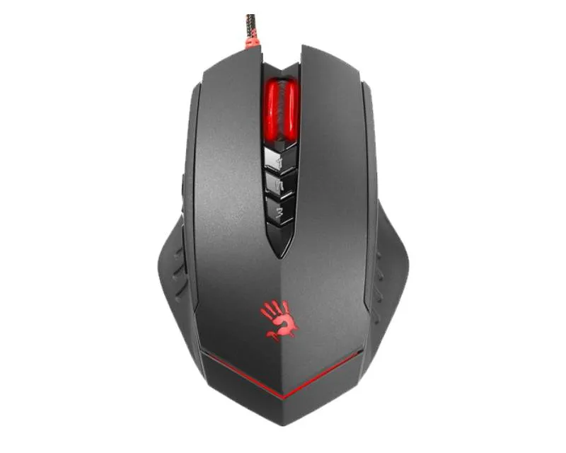 A4 TECH V8M MAX Bloody RGB Gaming Optical USB crni miš Slika 1