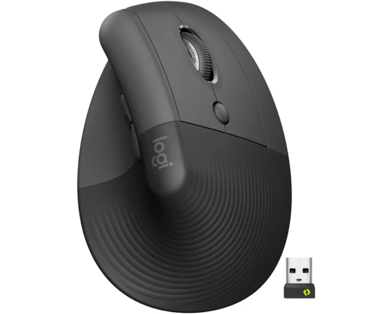 LOGITECH Lift Vertical Ergonomic Wireless crni miš OEM Slika 1