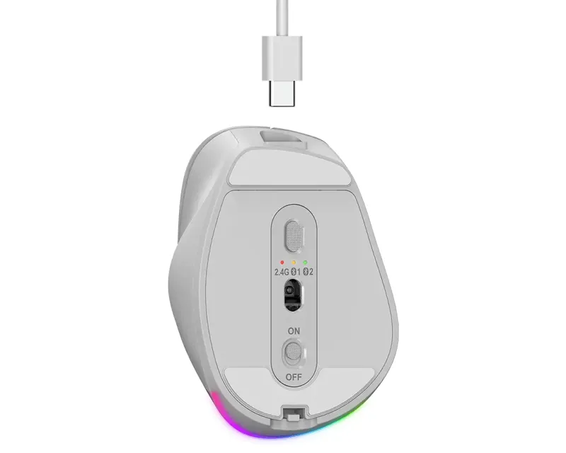 GENIUS Ergo 9000S Pro Light Blue USB Bežični plavi miš Slika 5