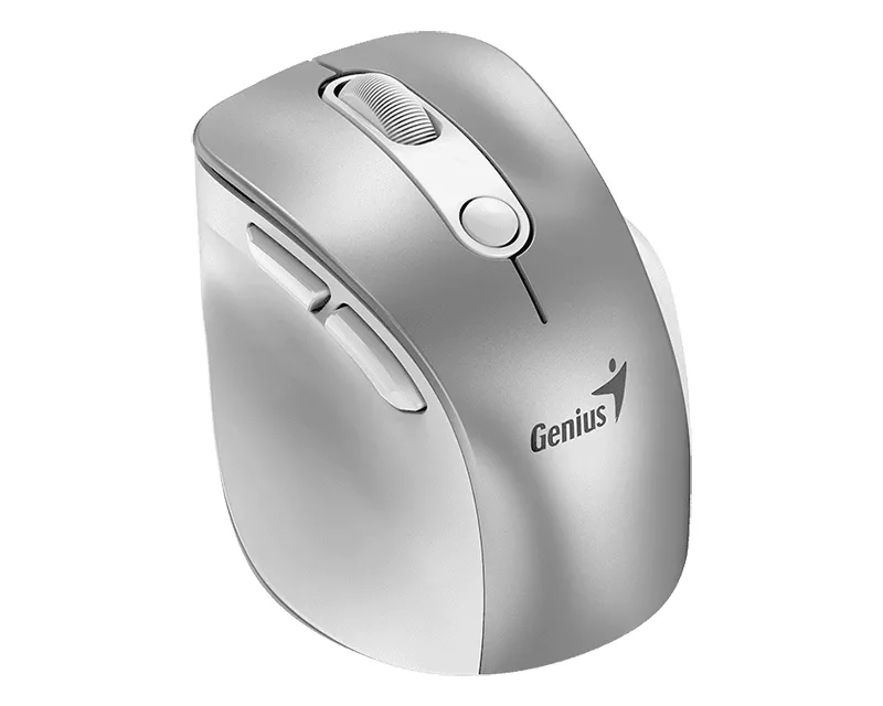 GENIUS Ergo 9000S Pro Silver USB Bežični sivi miš Slika 2