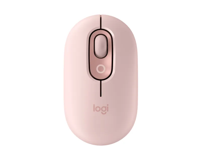 LOGITECH Pop Mouse with Emoji, Rose miš Slika 1