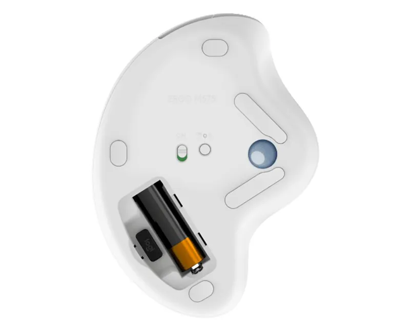 LOGITECH M575s ERGO Bluetooth Trackball Offwhite Blue ball miš Slika 5