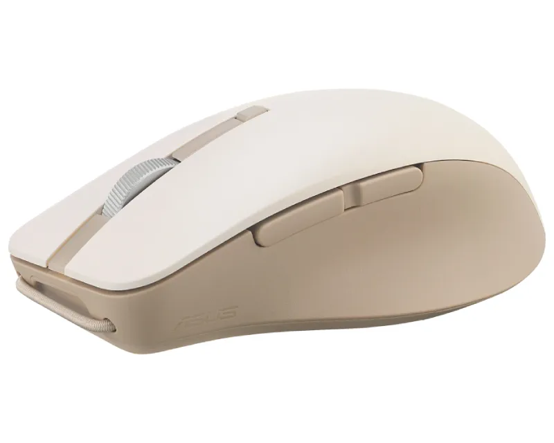 ASUS MD200 Silent Plus Wireless miš bež Slika 3
