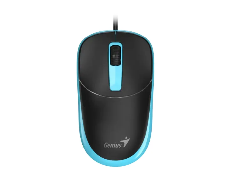 GENIUS DX-123 USB Optical crno-plavi miš Slika 2